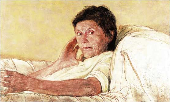 Jenny Sages, True Stories: Helen Garner,<br />
Archibald Prize, 2003